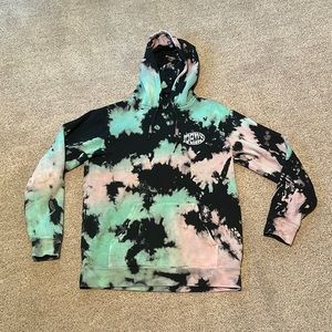 VANS mens medium bleach tie-dye sweatshirt